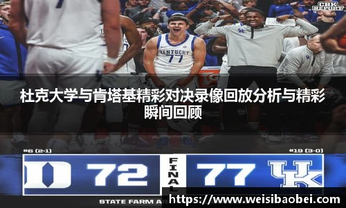 杜克大学与肯塔基精彩对决录像回放分析与精彩瞬间回顾