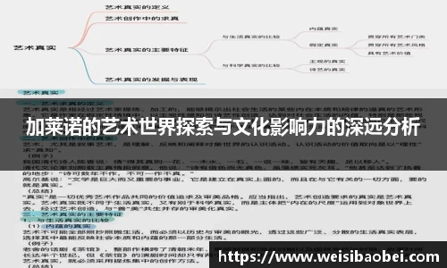 加莱诺的艺术世界探索与文化影响力的深远分析